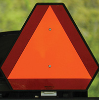 Slow Moving Vehicle Triangle