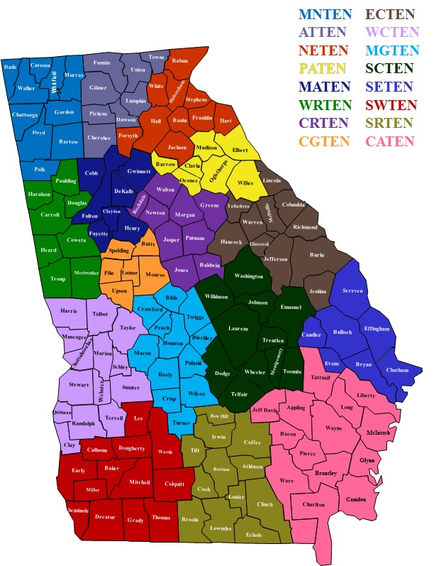 georgia map