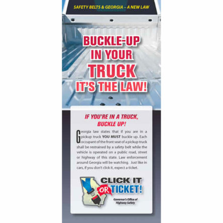 Buckle Up in Your Truck Brochure