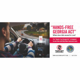 Hands Free Georgia Act Brochure