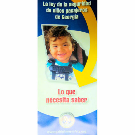 Ley De Georgia De La Seguridad Del Nino Pasajero Brochure